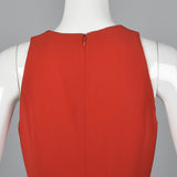 1990s Iconic Gianni Versace Couture Bright Red Mini Dress
