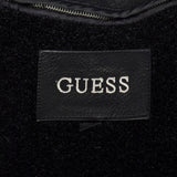 Large Guess Black Leather Jacket