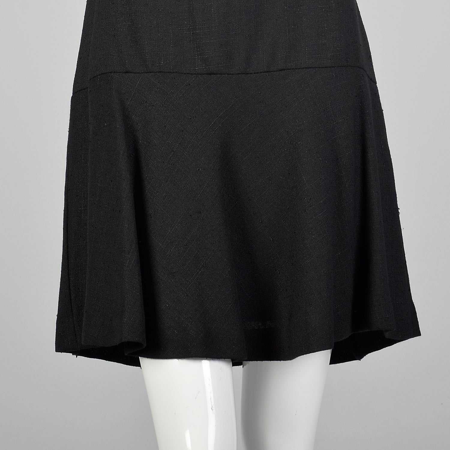 Medium 1960s Black Dress Set
