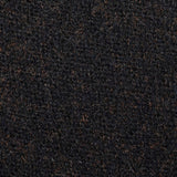 1950s Brown and Black Wool Jumper Dress