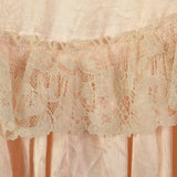 Medium 1950s Bed Jacket Pink Silk Glamorous Boudoir Swing Robe Lingerie