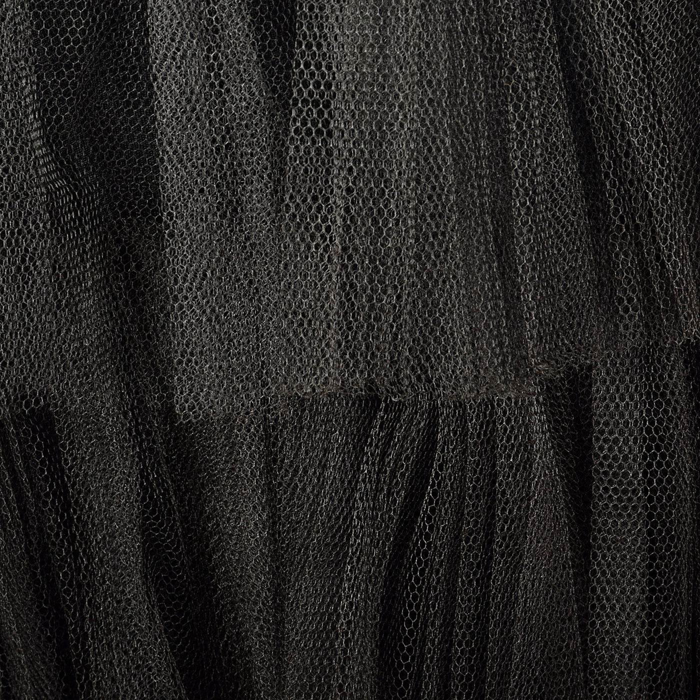 1950s Black Tulle Skirt