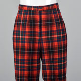 1970s Pendleton Wool Plaid Pants