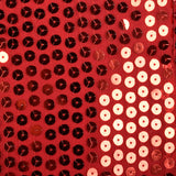 Medium 1990s Red Evening Dress Beaded Sleeveless Sequin Maxi