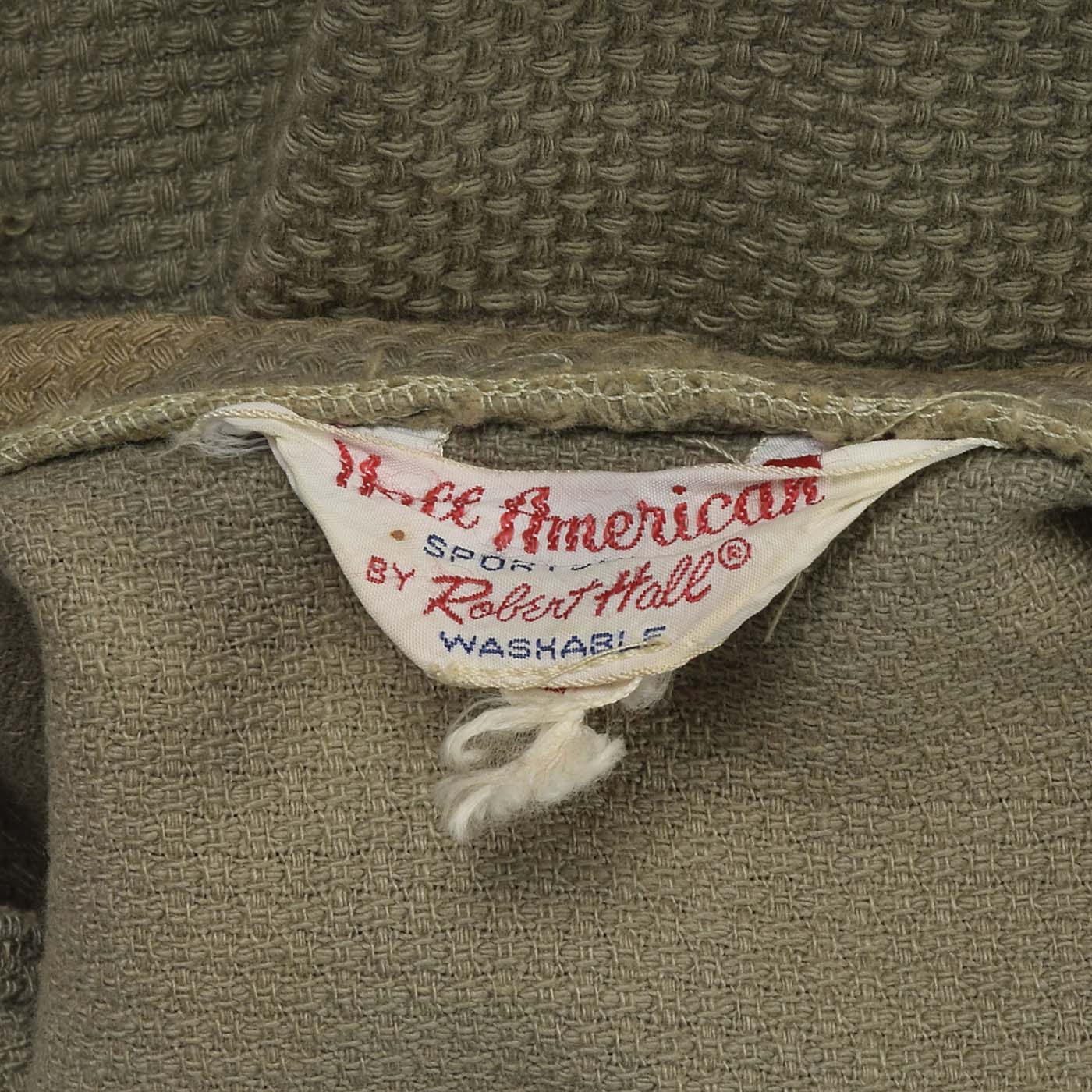 Large 1950s Men's Cardigan Jacket Olive