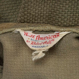 Large 1950s Men's Cardigan Jacket Olive
