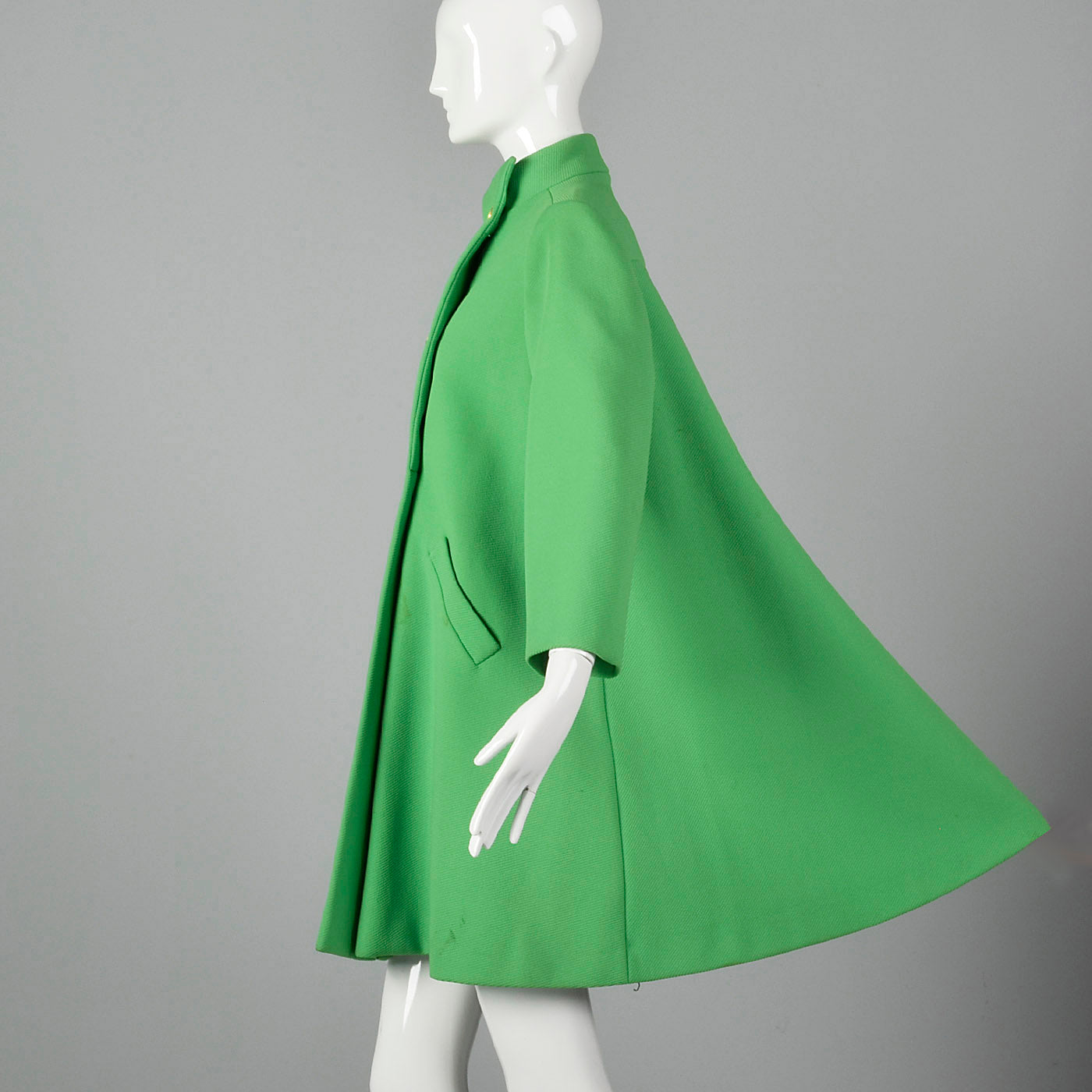 1960s Green Swing Coat