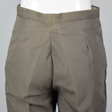 1960s Gray Sanforized Cotton Pants