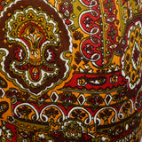 Small 1970s High Rise Pants Psychedelic Bohemian Bell Bottoms
