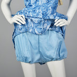 1960s Abercrombie & Fitch Deadstock Swim Romper & Cover-Up