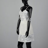 1970s Vanity Fair White Slip
