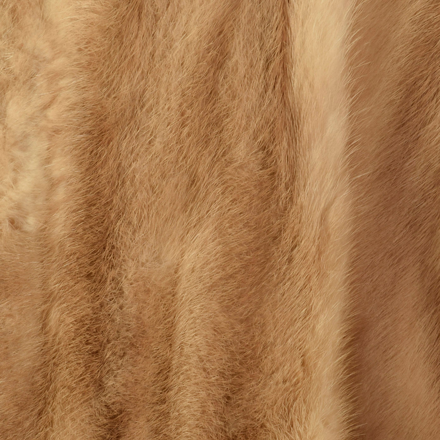 1960s Buff Mink Stole with Pockets