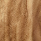 1960s Buff Mink Stole with Pockets