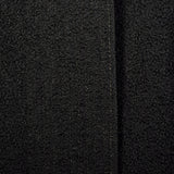 Medium 1930s Swing Coat Long Sleeve Soft Black Patch Pockets Winter