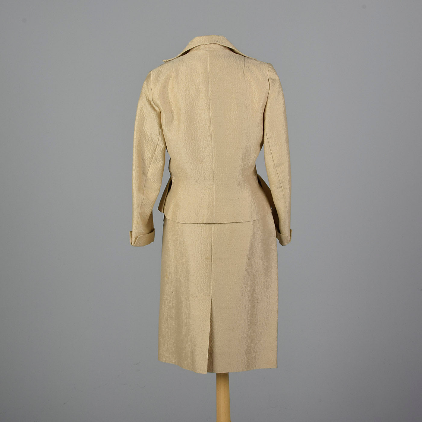 1950s Lilli Ann Silk and Mohair Skirt Suit