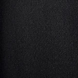 1950s Black Taffeta and Black Wool Dress