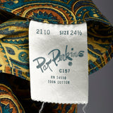 1950s Cotton Day Dress in Paisley Print