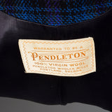 1950s Pendleton Tartan Plaid Coat