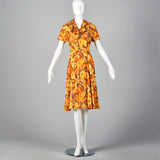 Medium 1950s Yellow Dress Set