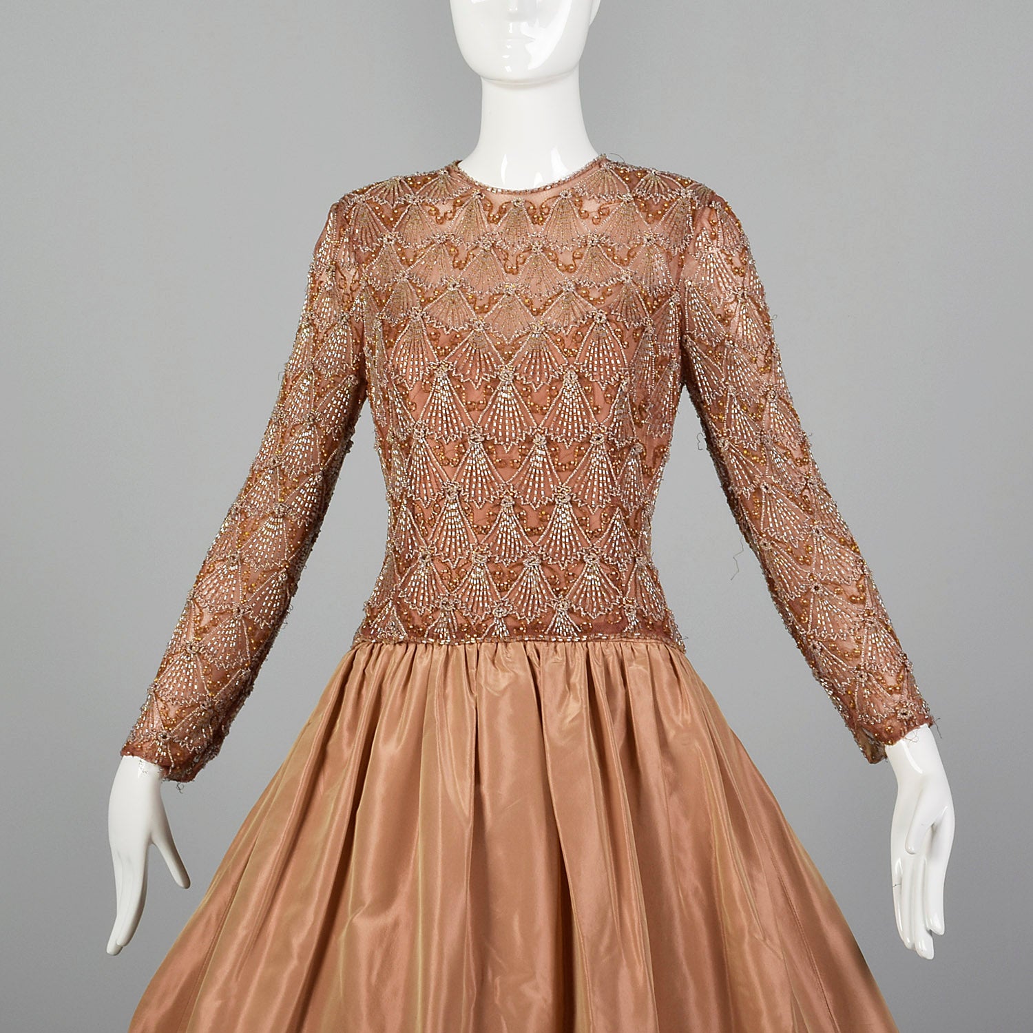 1990s Beaded Gown