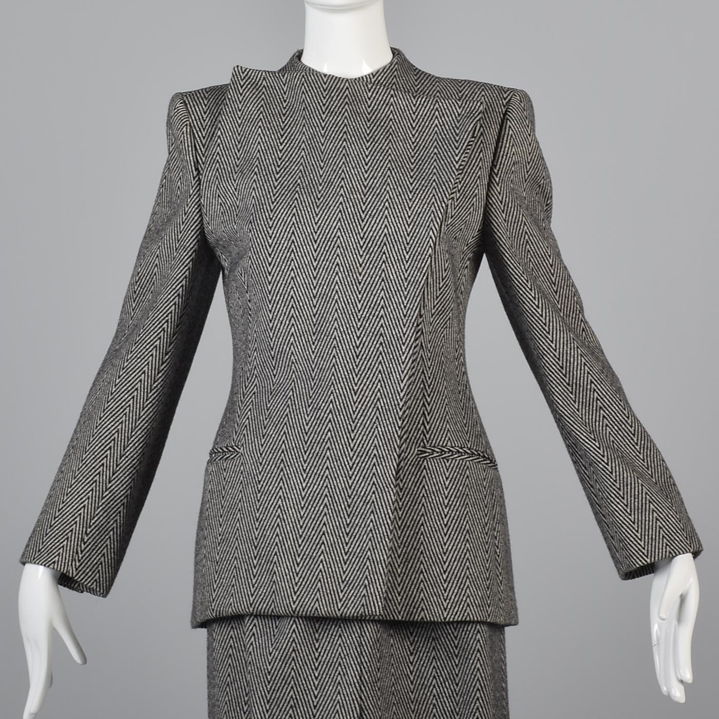 Giorgio Armani Asymmetric Skirt Suit