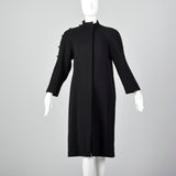 Small 1980s Albert Nipon Minimalist Winter Coat