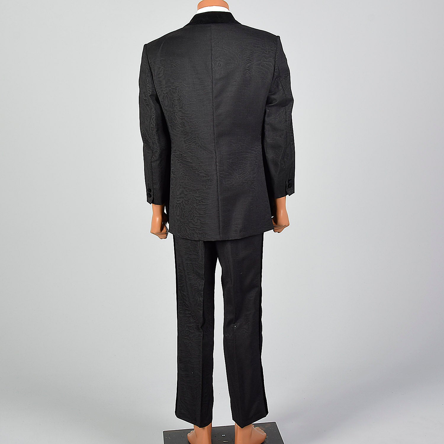 42R 1970s Mens TuxedoTwo Piece Single Button