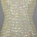 1950s Fredericks of Hollywood Iridescent Sequin Dress