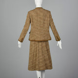 1960s Tweed Skirt Suit in Great Autumn Colors
