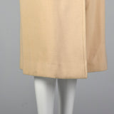 Medium I. Magnin 1980s Cream Cashmere Wrap Coat