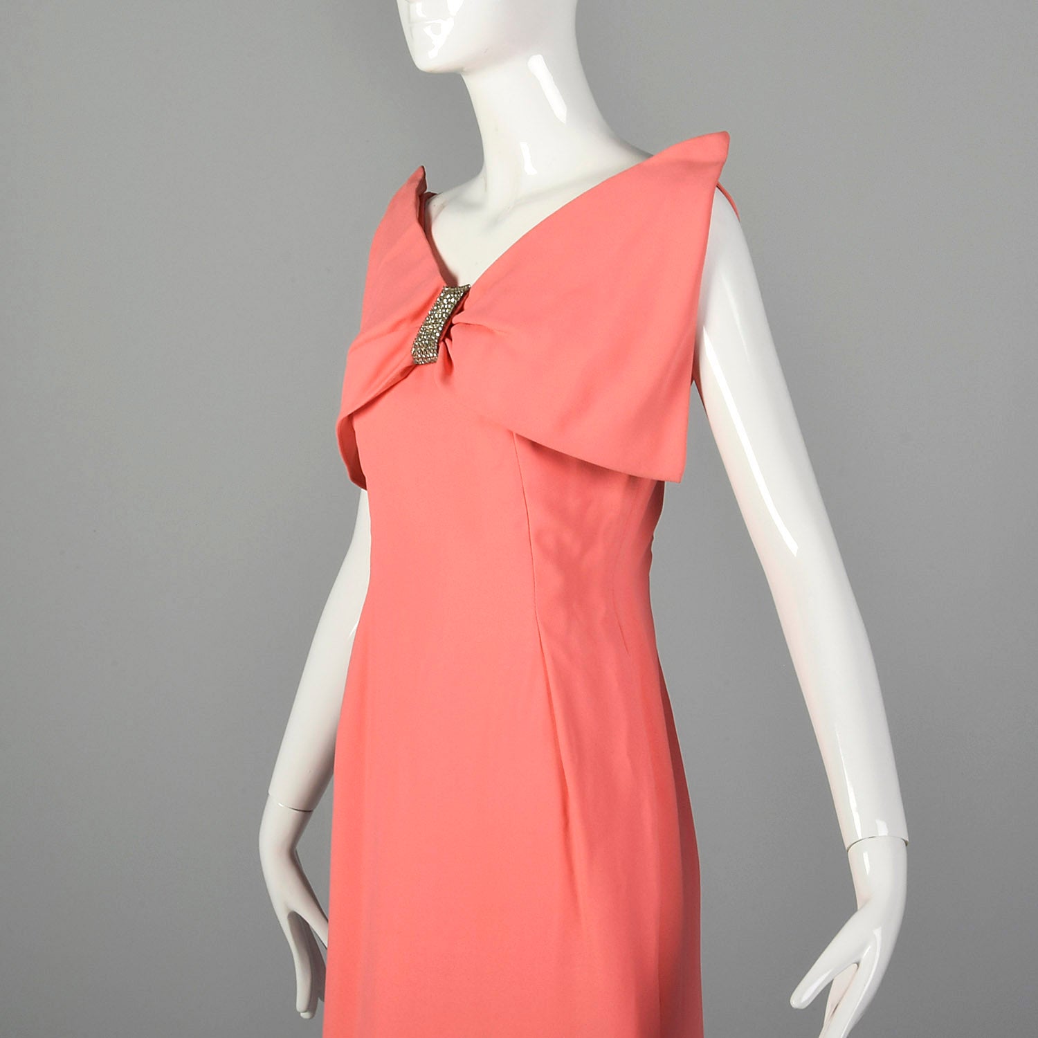 XS 1960s Pink Cocktail Dress