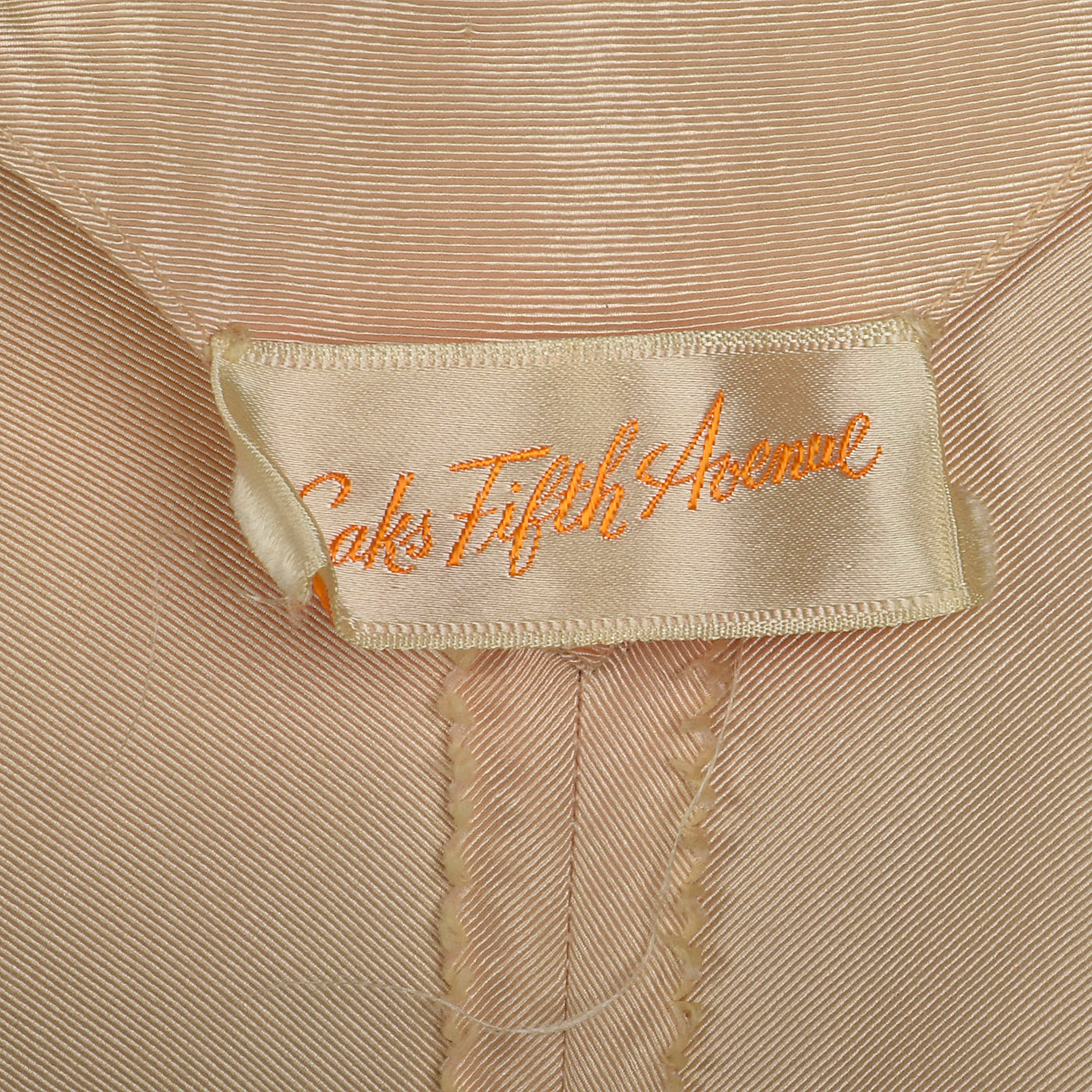 1960s Saks Fifth Avenue Elegant Evening Coat