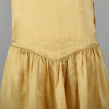 XS 1920s Yellow Dress