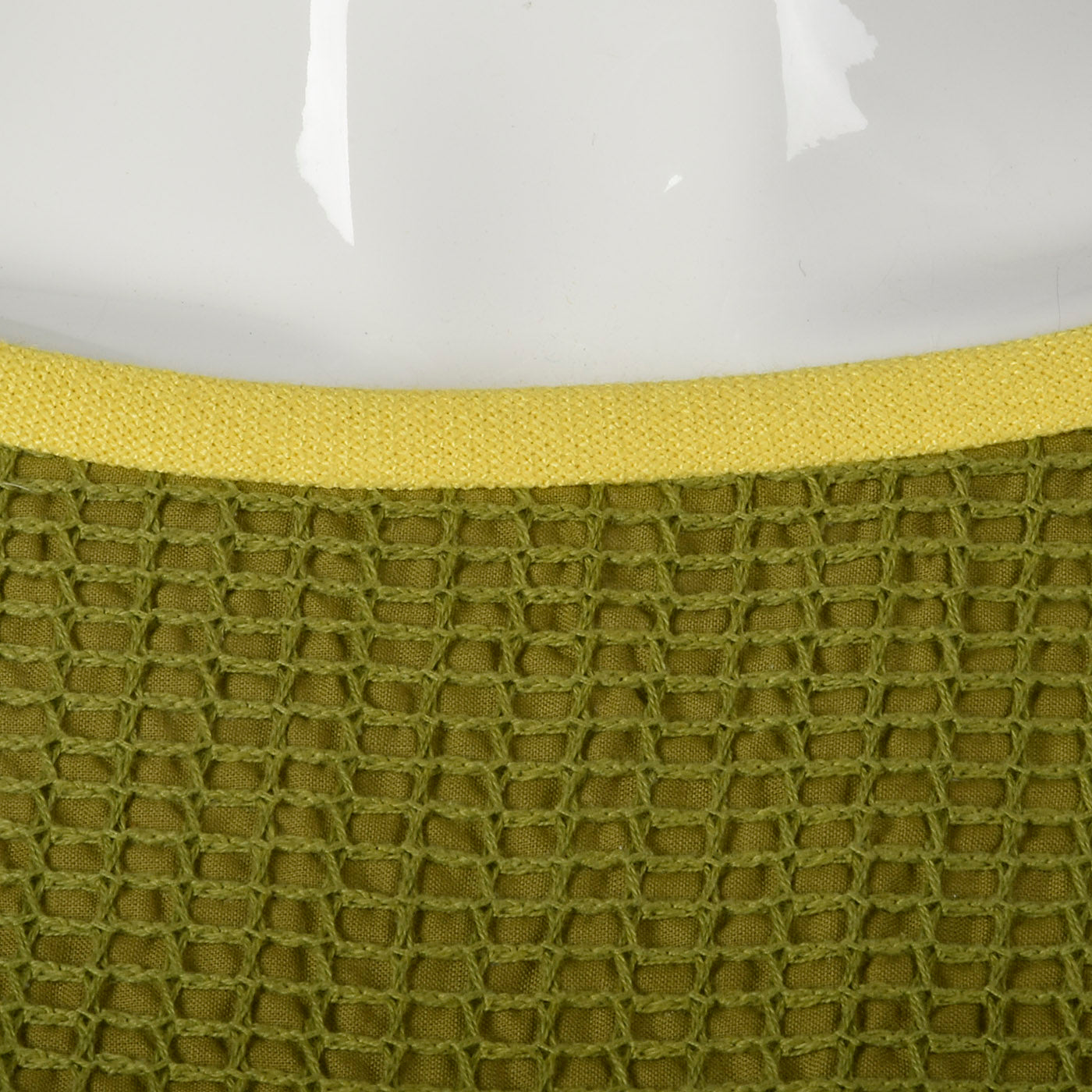 1960s Deadstock Shift Dress with Mesh-Style Overlay