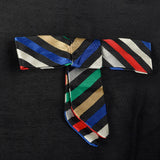1960s Two Piece Skirt Suit with Ribbon Stripe Trim