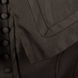 1950s Suzy Perette Dark Brown Wiggle Dress