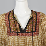 Ritu Kumar Judith Ann Loose Silk Dress Printed in India