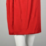 Nina Ricci F/W 2013 RTW Runway Red Dress Sleeveless Gathered Mini