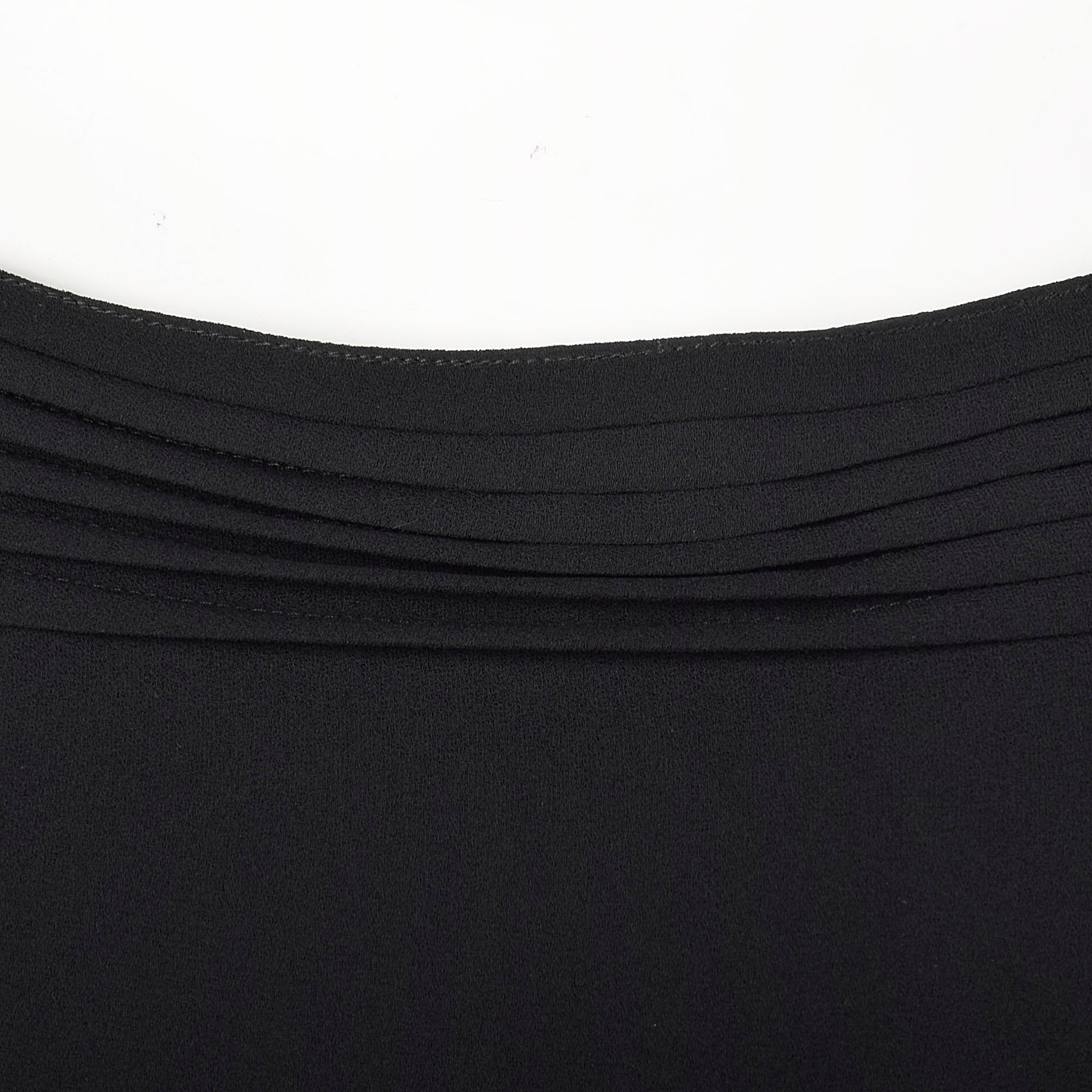 Pierre Cardin Boutique Black Slip Dress with Widow's Peak Hem