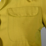 1940s Deadstock Wool Gabardine Shirt