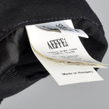 2000s Low Rise Black Pants with Bow Waist