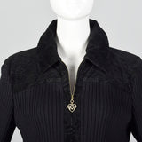 1990s St John Sport Black Cardigan