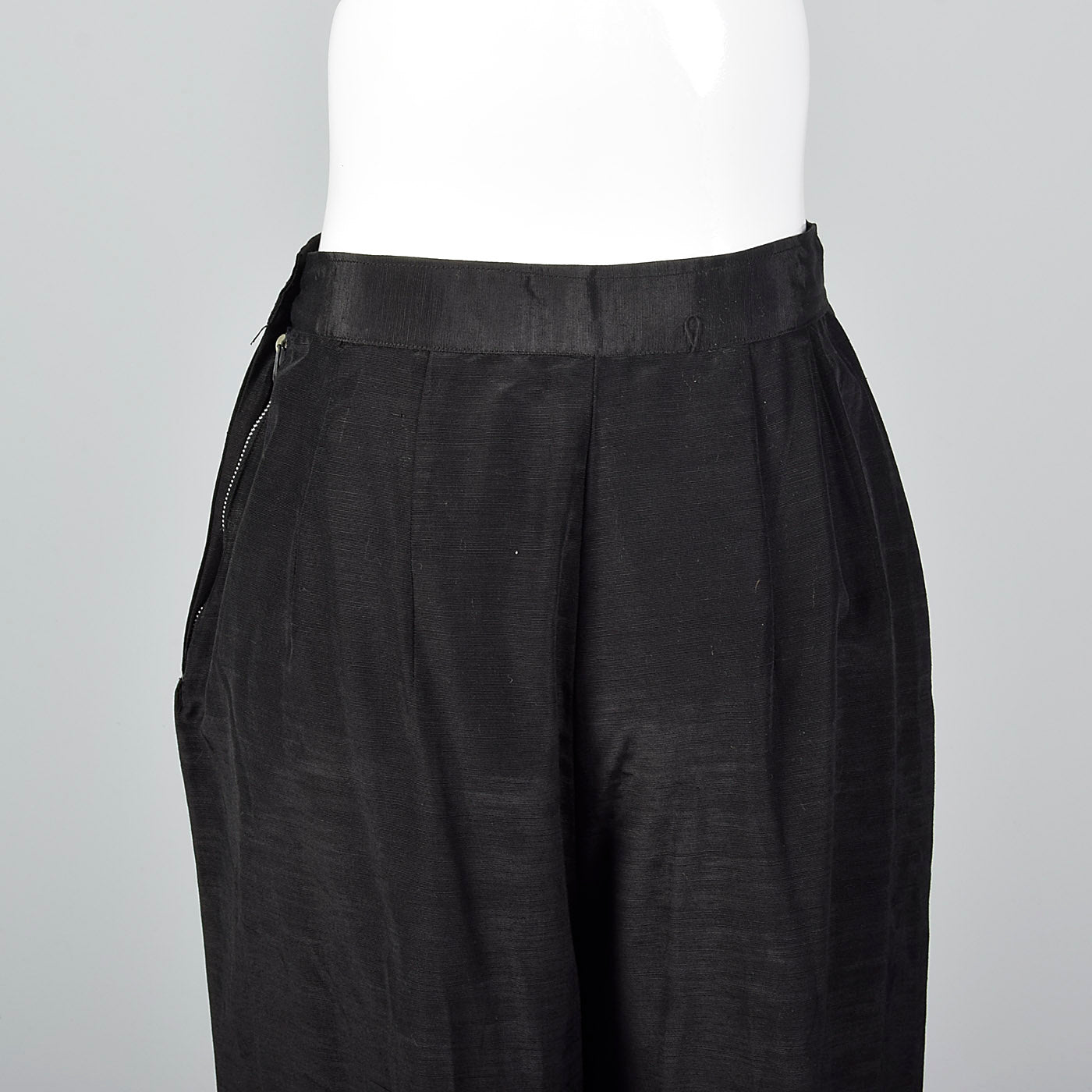 1930s Black Wide Leg Pants