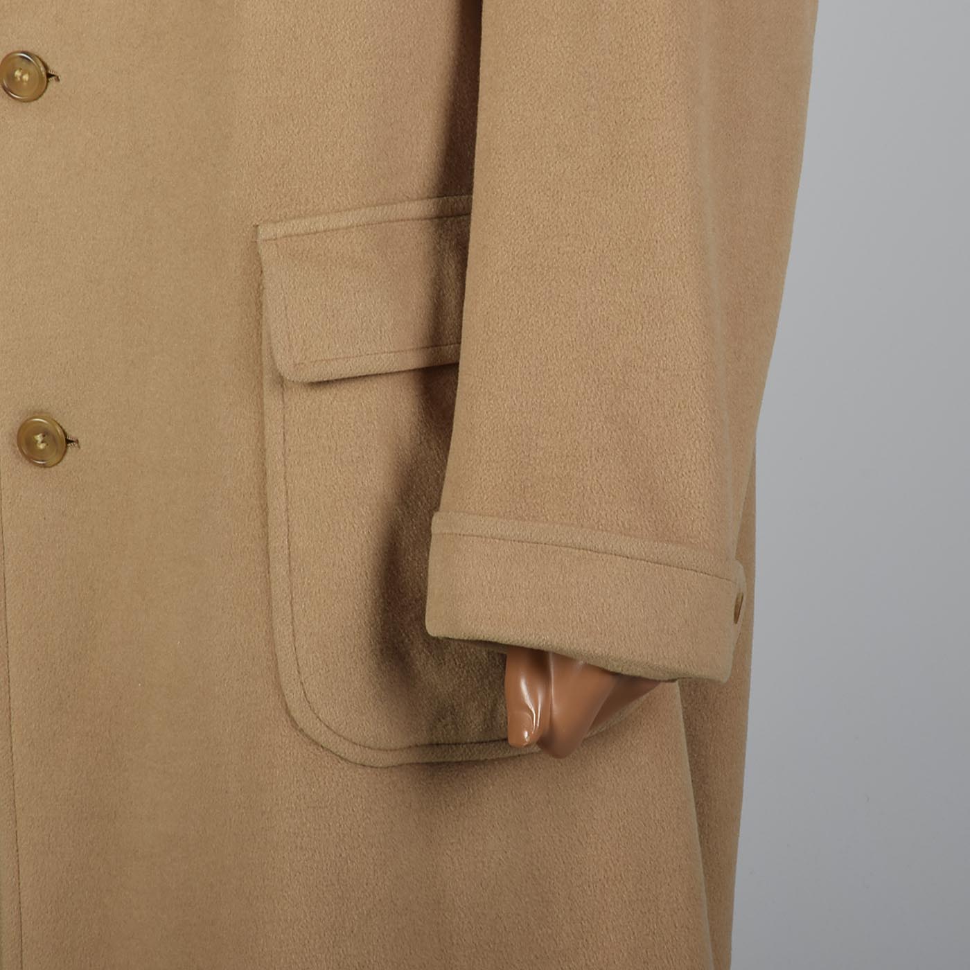 1950s Brooks Brothers Tan Overcoat