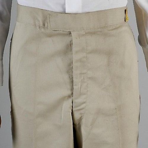 1950s Mens Deadstock Sanforized Cord Workwear Pants