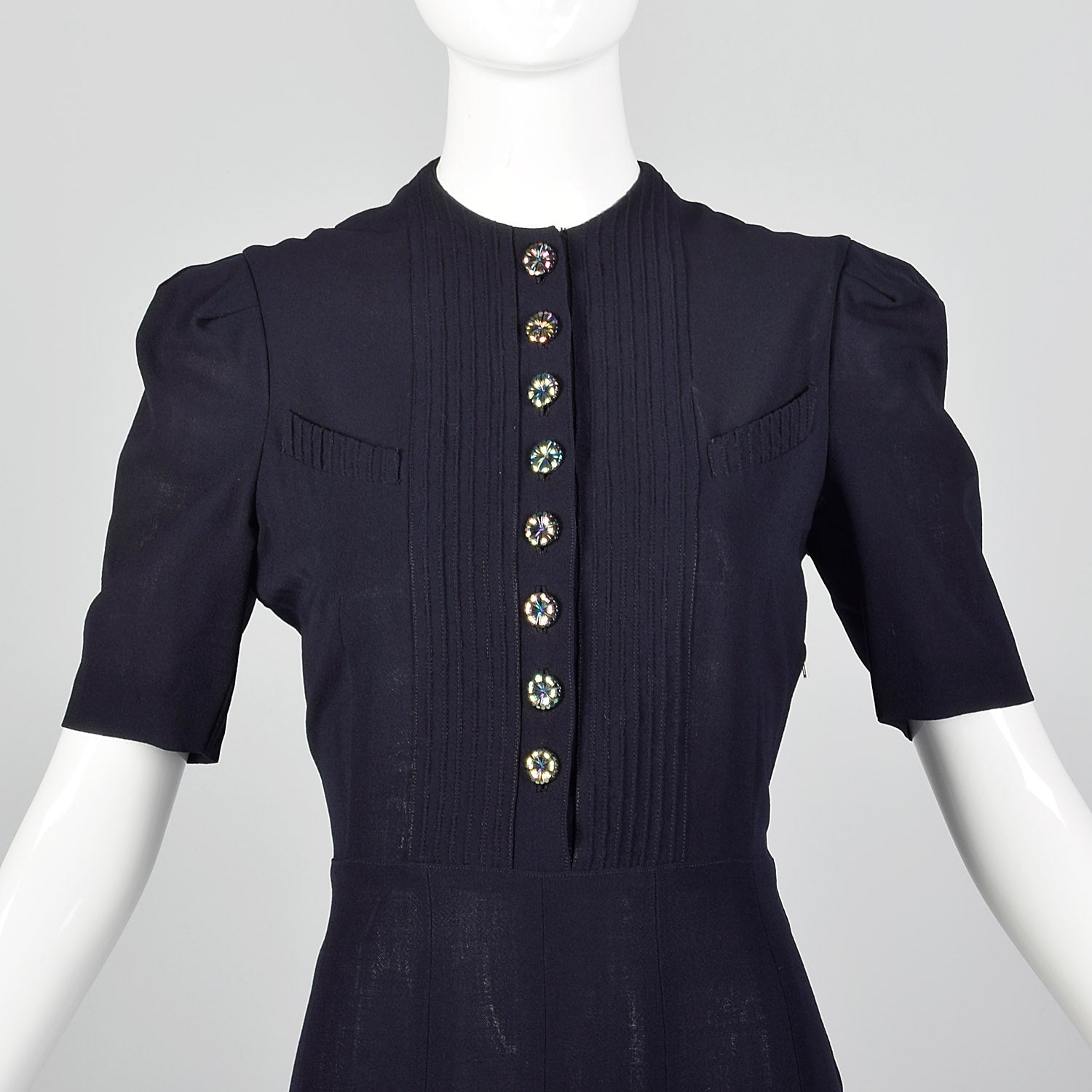 Early 1940s Letty Lee Dress & Jacket Set