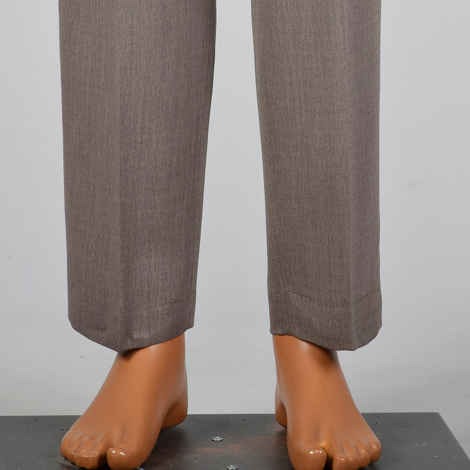 Medium 1960s Brown Adjustable Waist Pants