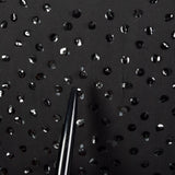 Medium 1960s Deadstock Black Sequin Dress