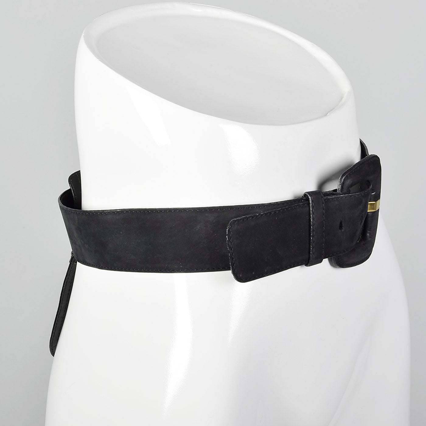 Escada Leather Belt with Slide Purse