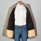 1950s McGregor Brown Wool Tweed Coat